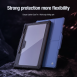 Nillkin Bumper PRO Protective Stand Case Multi-angle för Samsung Galaxy Tab S9 Ultra Black