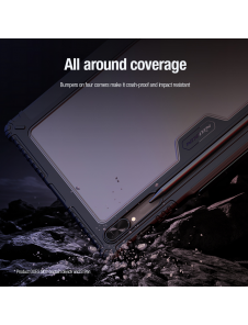Nillkin Bumper PRO Protective Stand Case Multi-angle för Samsung Galaxy Tab S9 Ultra Black