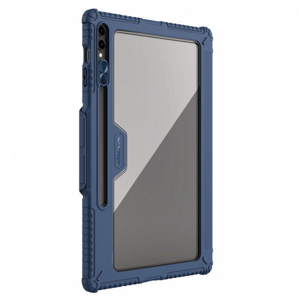Nillkin Bumper PRO Protective Stand Case Multi-angle för Samsung Galaxy Tab S9 Ultra Sapphire Blue