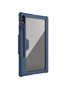 Nillkin Bumper PRO Protective Stand Case Multi-angle för Samsung Galaxy Tab S9 Ultra Sapphire Blue