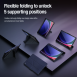 Nillkin Bumper PRO Protective Stand Case Multi-angle för Samsung Galaxy Tab S9+ Sapphire Blue
