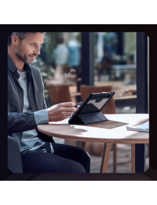 Nillkin Bumper PRO Protective Stand Case Multi-angle för Samsung Galaxy Tab S9 Svart