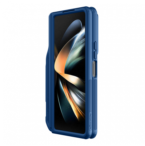 Nillkin CamShield FOLD Slot+Stand Hard Case för Samsung Galaxy Z Fold 5 Blue