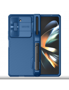 Nillkin CamShield FOLD Slot+Stand Hard Case för Samsung Galaxy Z Fold 5 Blue