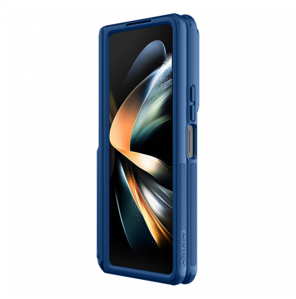 Nillkin CamShield FOLD Stand Hard Case för Samsung Galaxy Z Fold 5 Blue