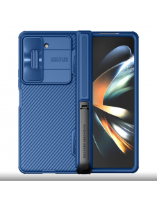 Nillkin CamShield FOLD Stand Hard Case för Samsung Galaxy Z Fold 5 Blue