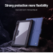Nillkin Bumper PRO Protective Stand Case Multi-angle för Samsung Galaxy Tab S9 Sapphire Blue