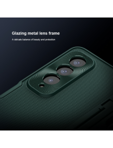 Nillkin Super Frosted FOLD Slot+Stand Back Cover for Samsung Galaxy Z Fold 4 Green
