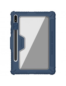 Nillkin Bumper PRO Protective Stand Case for Samsung Galaxy Tab S7+/S8+/S8+ 5G Sapphire Blue