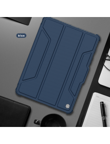 Nillkin Bumper PRO Protective Stand Case for Samsung Galaxy Tab S7+/S8+/S8+ 5G Sapphire Blue
