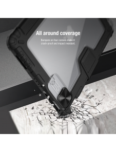Nillkin Bumper PRO Protective Stand Case for iPad 10.9 2020/Air 4/Air 5/Pro 11 2020/2021/2022 Grey