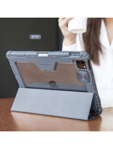 Nillkin Bumper PRO Protective Stand Case for iPad 10.9 2020/Air 4/Air 5/Pro 11 2020/2021/2022 Grey