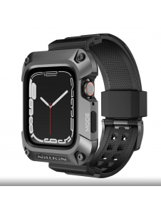 Nillkin DynaGuard Wristband + Case for Apple Watch Series 45mm 7/8/9 Gray