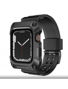 Nillkin DynaGuard Wristband + Case for Apple Watch Series 45mm 7/8/9 Black