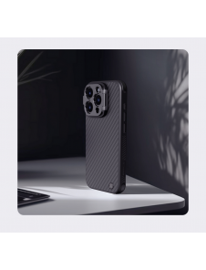 Nillkin CarboProp Aramid Magnetic Case for Apple iPhone 15 Pro Max Black