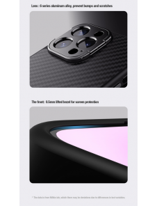 Nillkin CarboProp Aramid Magnetic Case for Apple iPhone 13 Pro Max Black