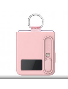 Nillkin CamShield Silky Silicone Case for Samsung Galaxy Z Flip 4 5G Light Peach