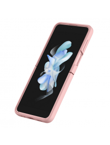 Nillkin CamShield Silky Silicone Case for Samsung Galaxy Z Flip 4 5G Light Peach