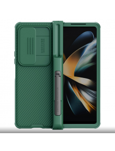 Nillkin CamShield PRO Slot+Stand Hard Case for Samsung Galaxy Z Fold 4 5G Deep Green