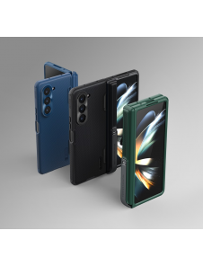 Nillkin Super Frosted FOLD Stand Back Cover for Samsung Galaxy Z Fold 5 Blue