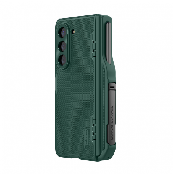 Nillkin Super Frosted FOLD Slot+Stand Back Cover for Samsung Galaxy Z Fold 5 Deep Green