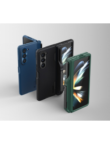 Nillkin Super Frosted FOLD Slot+Stand Back Cover for Samsung Galaxy Z Fold 5 Blue