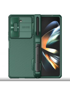 Nillkin CamShield FOLD Slot+Stand Hard Case for Samsung Galaxy Z Fold 5 Deep Green