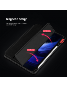 Nillkin Bevel Leather Case for Xiaomi Pad 6/6 Pro Black