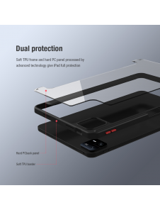 Nillkin Bevel Leather Case for Xiaomi Pad 6/6 Pro Black