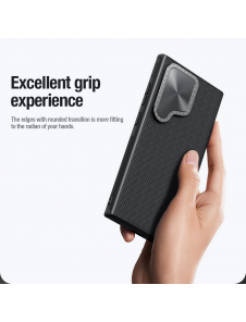 Nillkin Textured Prop Magnetic Hard Case för Samsung Galaxy S24 Ultra Black