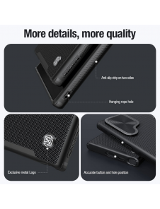 Nillkin Textured Prop Hard Case för Samsung Galaxy S24 Ultra Black