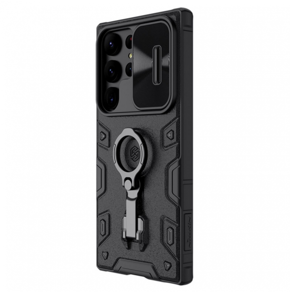 Nillkin CamShield Armor PRO hårt fodral till Samsung Galaxy S23 Ultra Black