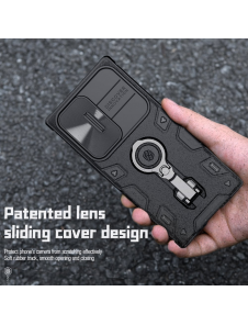 Nillkin CamShield Armor PRO hårt fodral till Samsung Galaxy S23 Ultra Black