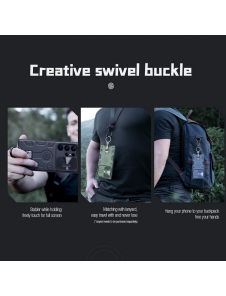 Nillkin CamShield Armor PRO hårt fodral till Samsung Galaxy S23 Ultra Black