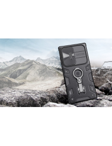 Nillkin CamShield Armor PRO hårt fodral till Samsung Galaxy S23 Ultra Black