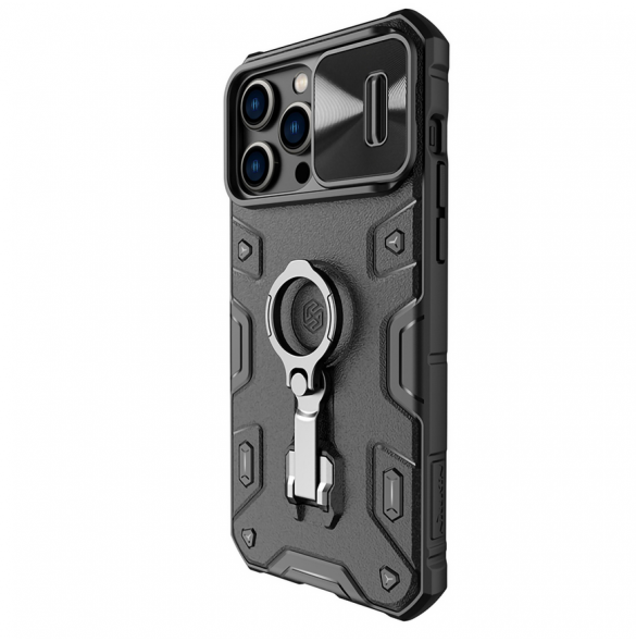 Nillkin CamShield Armor PRO hårt fodral till Apple iPhone 14 Pro Max Svart