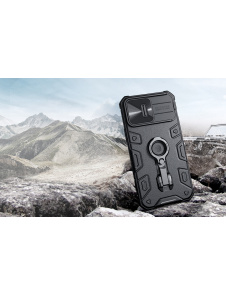 Nillkin CamShield Armor PRO hårt fodral till Apple iPhone 14 Pro Max Svart