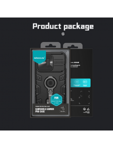 Nillkin CamShield Armor PRO hårt fodral till Apple iPhone 14 Pro Max Svart