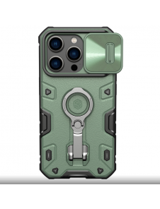 Nillkin CamShield Armor PRO hårt fodral till Apple iPhone 14 Pro Mörkgrön