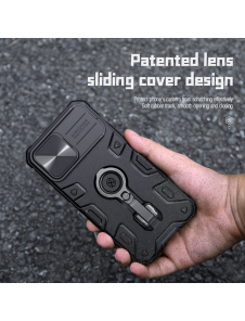 Nillkin CamShield Armor PRO hårt fodral till Apple iPhone 13 Pro Max Svart