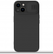 Nillkin CamShield Silky Magnetic Silikonfodral till Apple iPhone 15 Svart