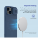 Nillkin CamShield Silky Magnetic Silikonfodral till Apple iPhone 15 Svart