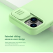 Nillkin CamShield Silky Magnetic Silikonfodral till Apple iPhone 15 Svart
