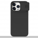Nillkin CamShield Silky Magnetic Silikonfodral till Apple iPhone 15 Pro Max Svart