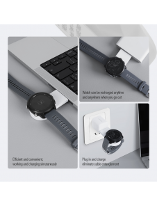 Nillkin Power Charger för Garmin Watch White