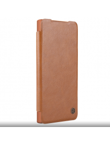 Nillkin Qin Book Prop-fodral till Samsung Galaxy S24 Ultra Brown