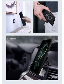 Nillkin CamShield PRO Magnetic Hard Case för Xiaomi 13T/13T Pro Svart