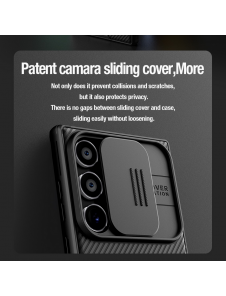 Nillkin CamShield PRO Magnetic Hard Case för Samsung Galaxy S24 Ultra Black