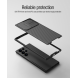 Nillkin CamShield PRO Magnetic Hard Case för Samsung Galaxy S22 Ultra Black