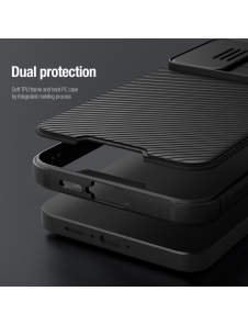 Nillkin CamShield PRO Magnetic Hard Case för Samsung Galaxy A55 5G Svart